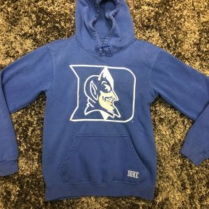 blue DUKE sweatshirt